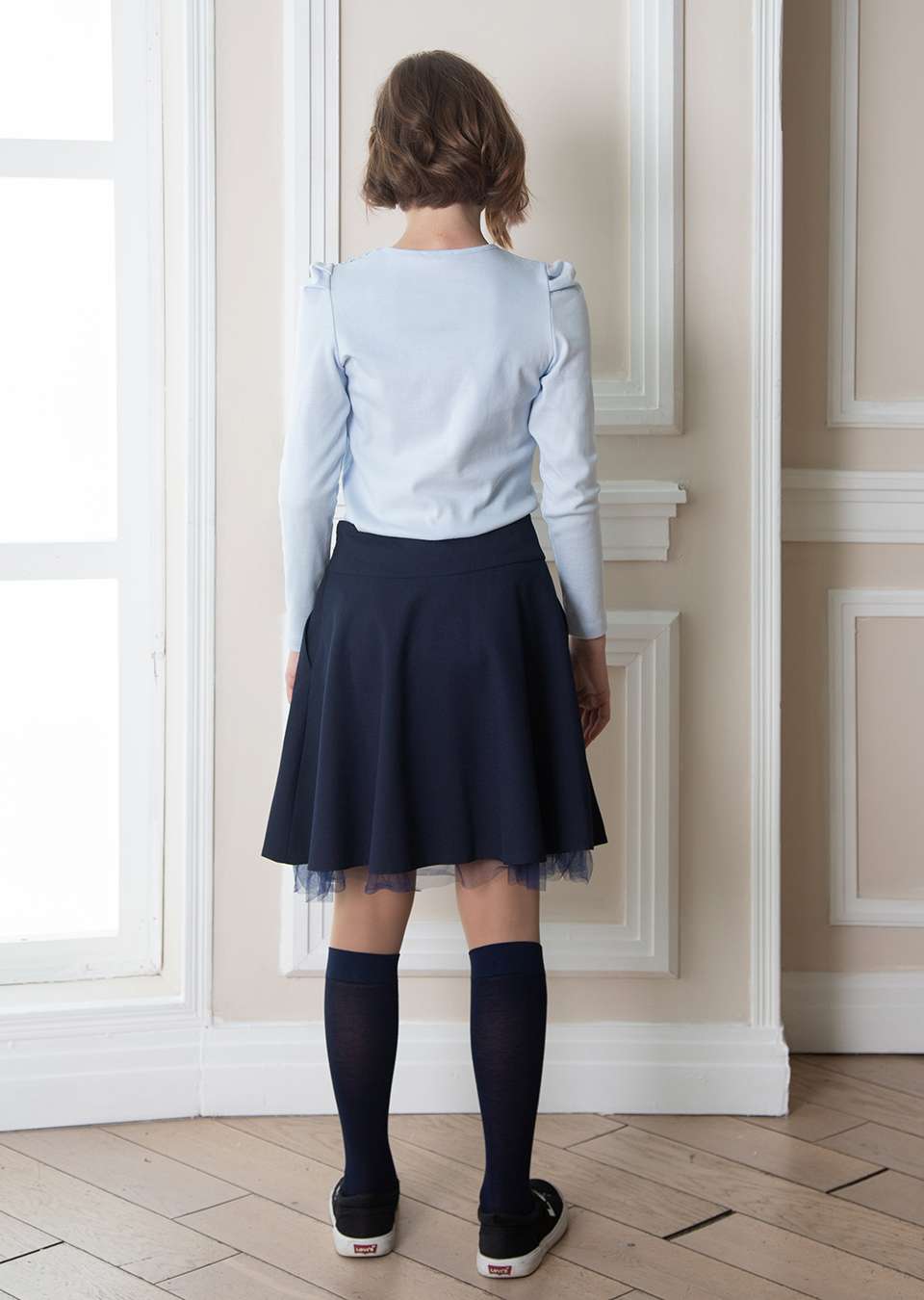 Блуза для девочки школьная