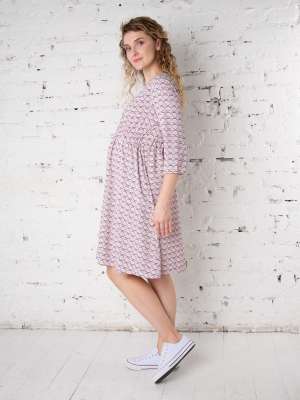 Платье для беременных и кормления летнее 