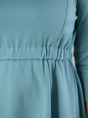 Платье для беременных и кормления  Флораль М