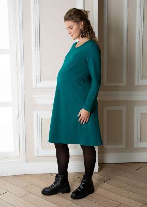 Платье для беременных с молнией Матис