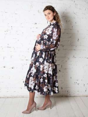 Платье для беременных и кормления Анжелина
