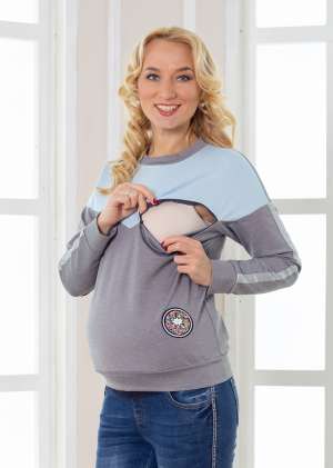 Свитшот Дорис для беременных и кормящих