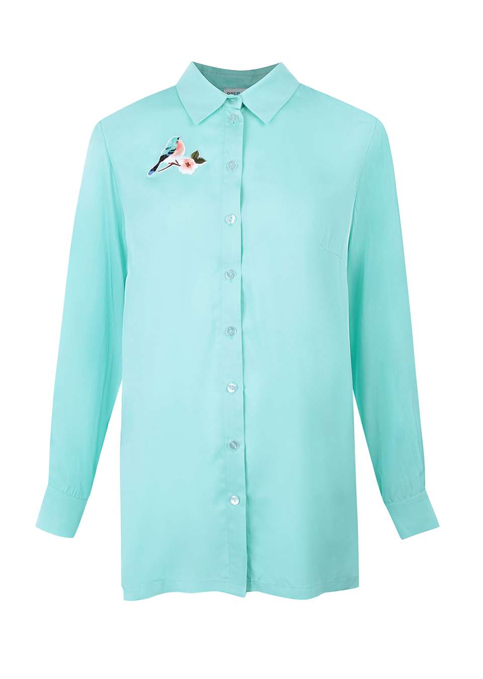 Блуза с вышивкой для беременных
