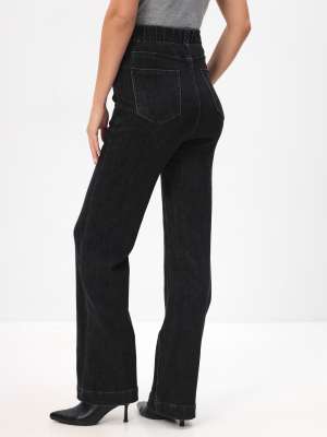 Джинсы для беременных прямые