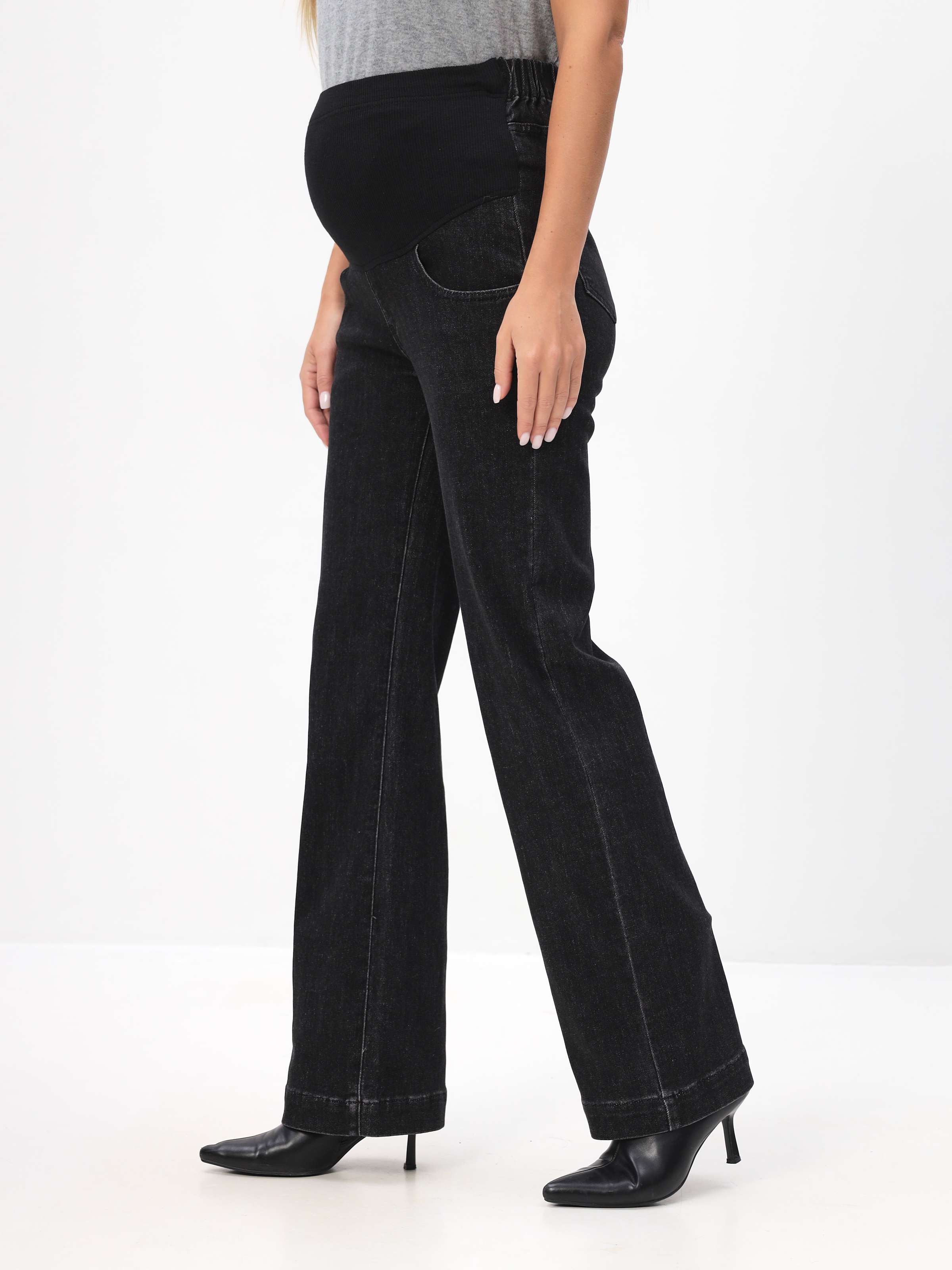 Джинсы для беременных прямые