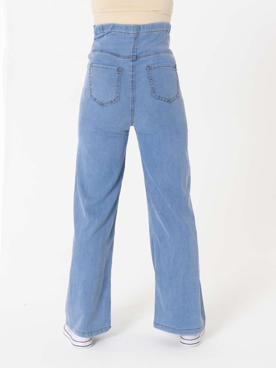 Джинсы для беременных облегченные прямые