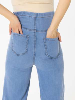 Джинсы для беременных облегченные прямые