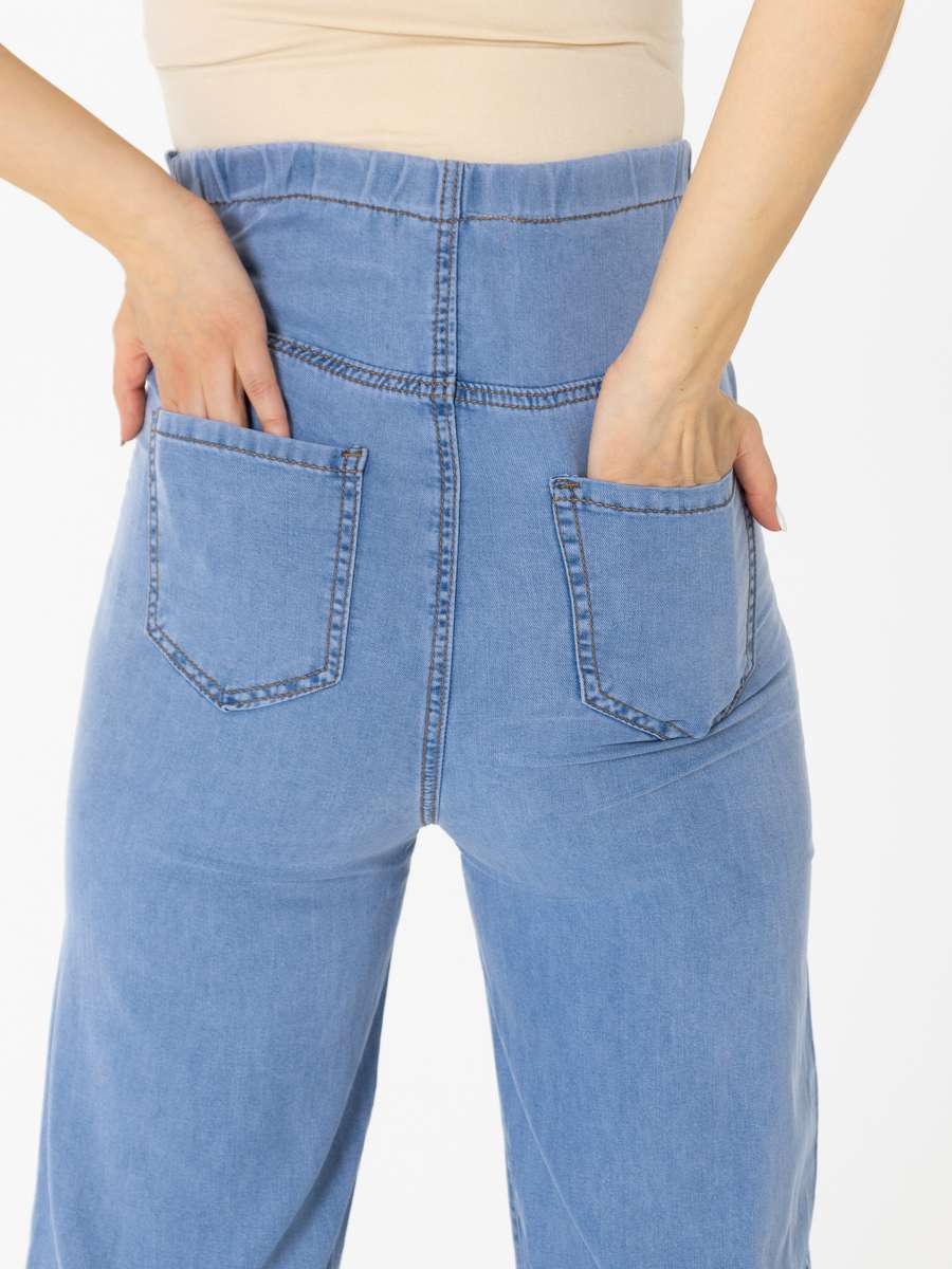 Джинсы для беременных облегченные прямые