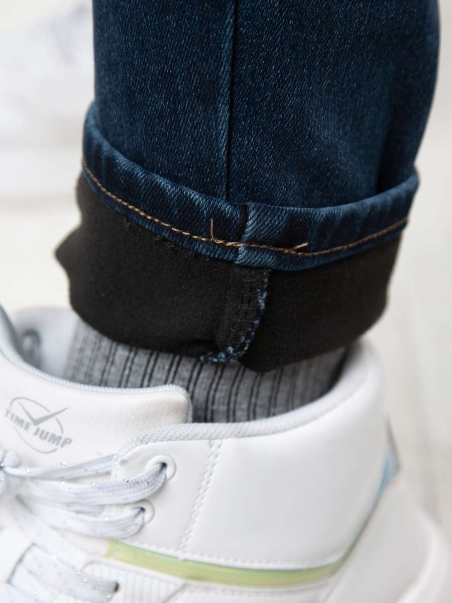Брюки (джинсы) утепленные для беременных Мом