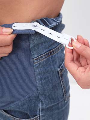 Джинсы для беременных прямые