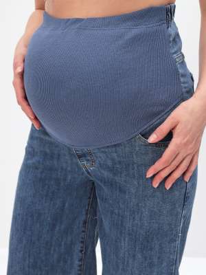 Джинсы для беременных прямые