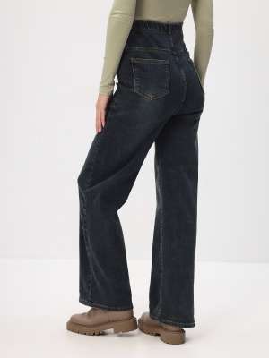 Брюки (Джинсы) для беременных утепленные  клеш