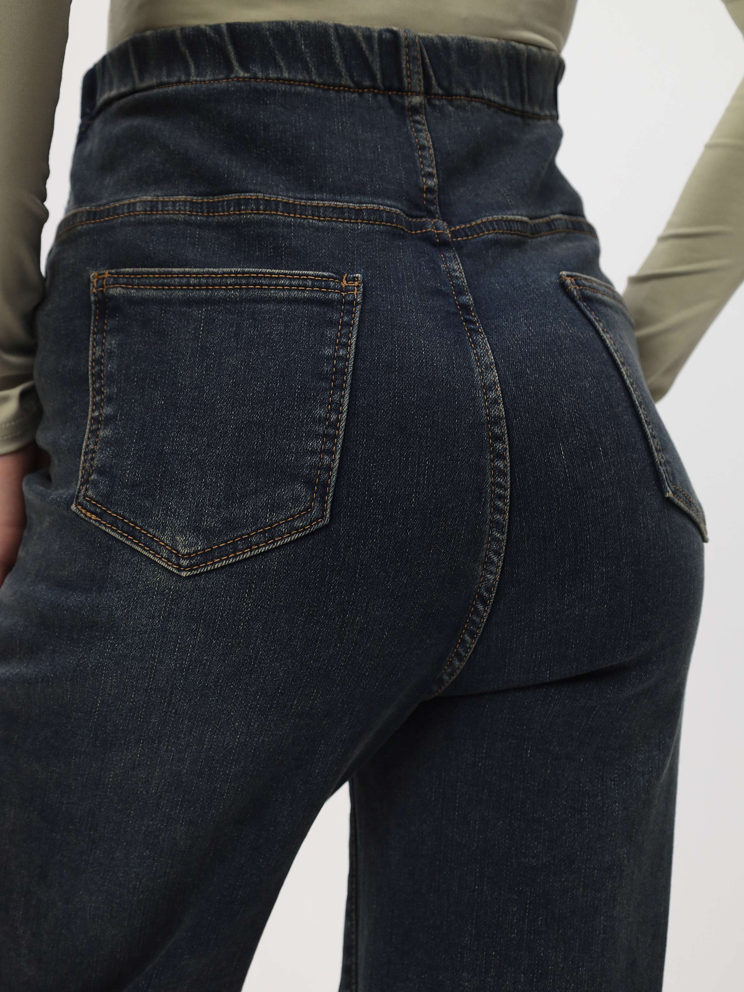 Брюки (Джинсы) для беременных утепленные  клеш