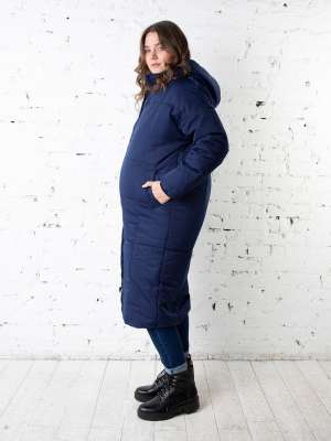 Куртка для беременных зимняя оверсайз  Донна