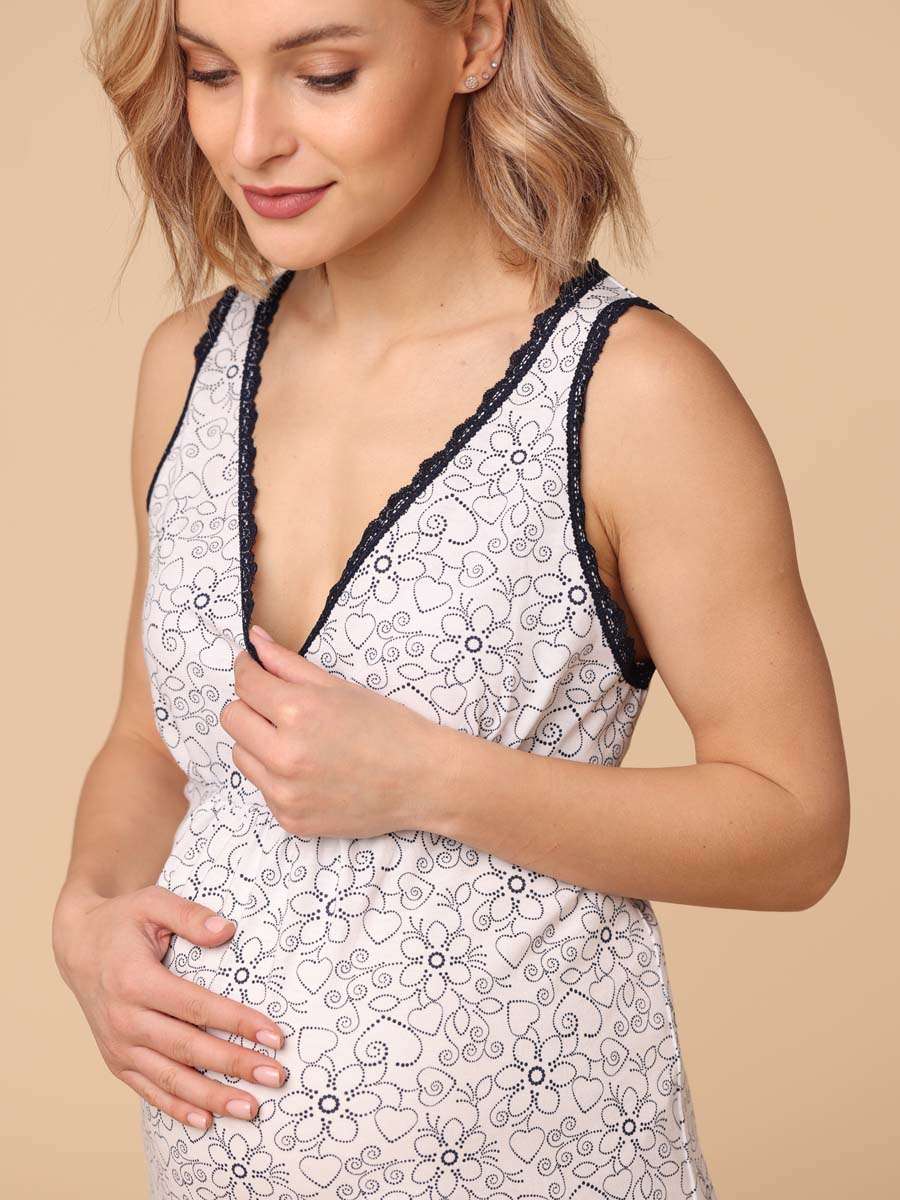 Сорочка для беременных и кормления