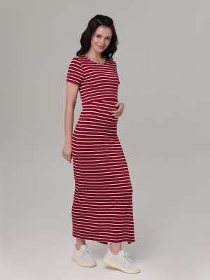 Платье для беременных и кормящих макси