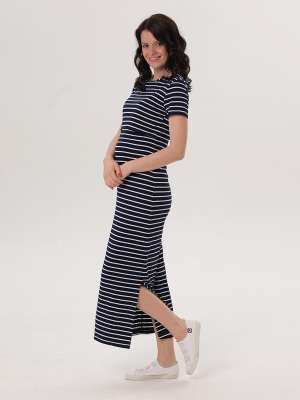 Платье для беременных и кормящих макси