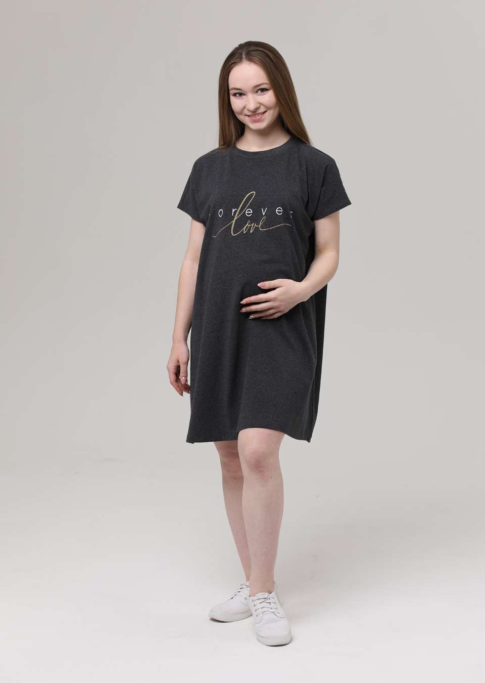 Платье футболка для беременных