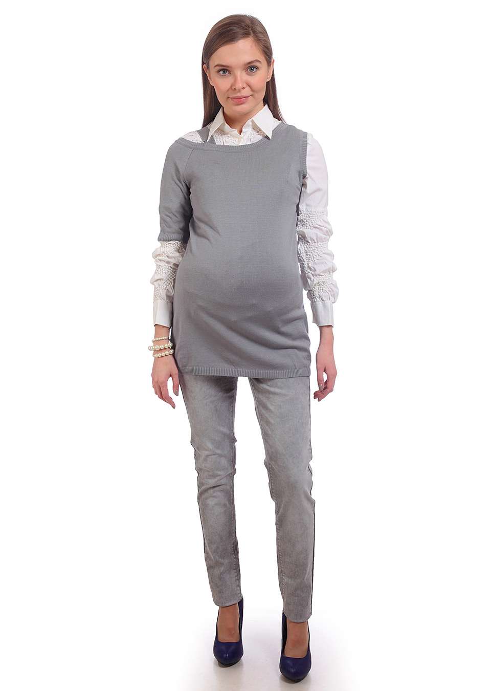Вязанная одежда для будущих мам.