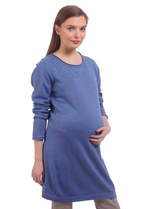 Платье вязаное для беременных Молли