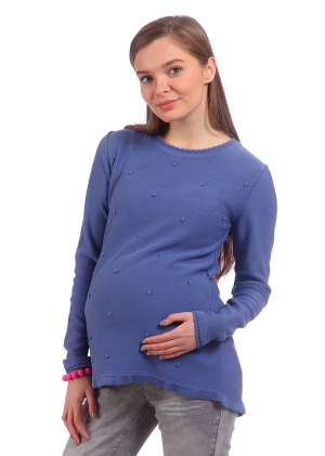 Туника вязаная для беременных