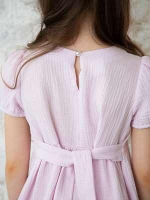 Платье  для девочки с короткими рукавами Алиса