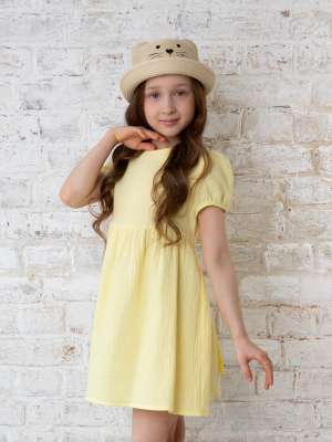 Платье для девочки с короткими рукавами Алиса