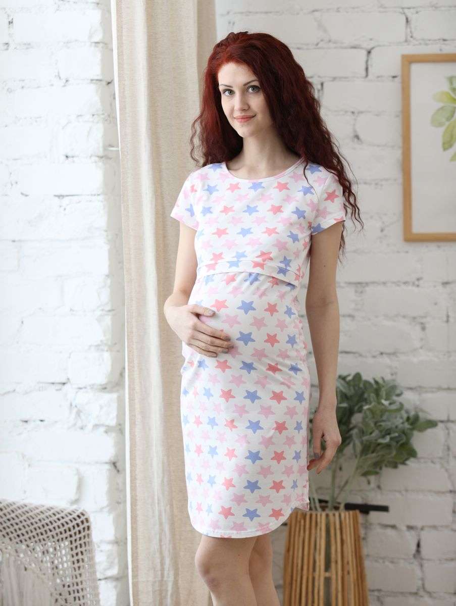 Сорочка для беременных для кормления