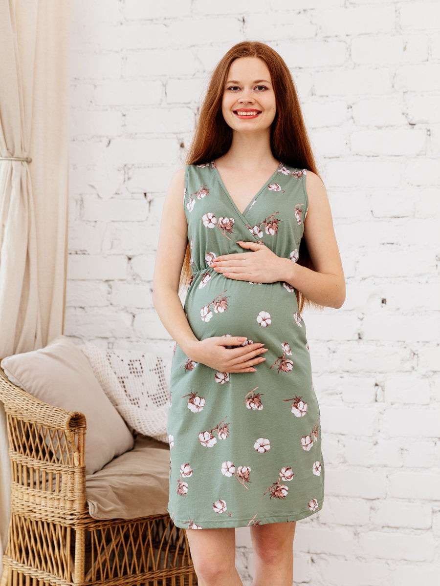Сорочка для беременных для кормления