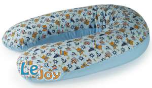 Подушка для кормящих  Relax 190см  Котик на голубом