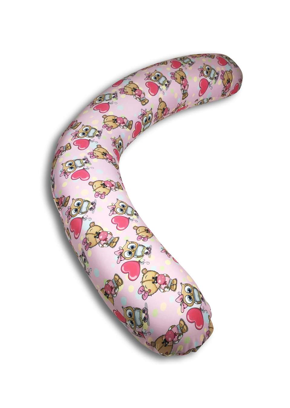 Подушка для кормления (Релакс) 190см Мишки розовые